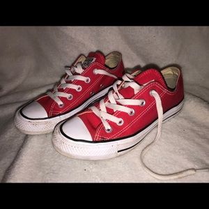 Red converse
